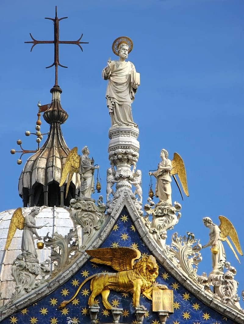 St Mark's Basilica and Square in Venice